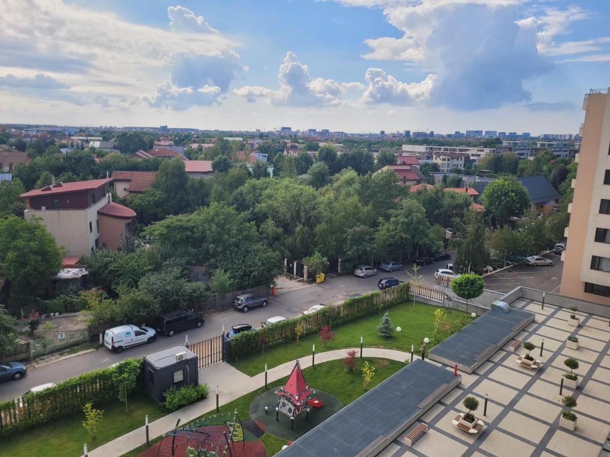 Apartment In Bucharest, Baneasa Green Area 외부 사진