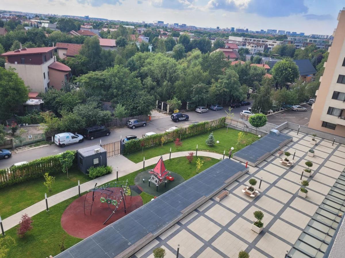Apartment In Bucharest, Baneasa Green Area 외부 사진
